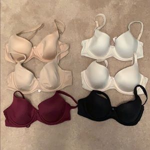 Lot of Body by Victoria lined Demi bras